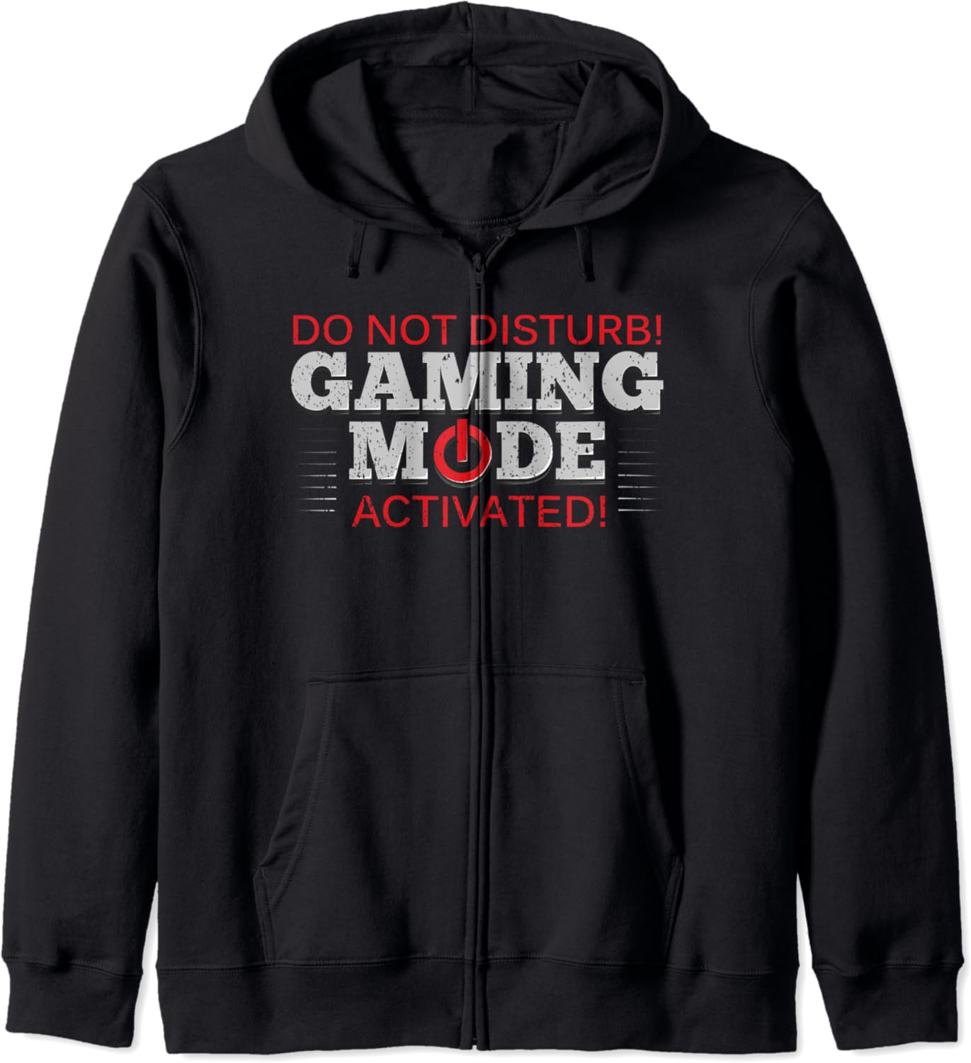Gaming Mode Activated Video Gamer Design Zip Hoodie Amazon.co.uk